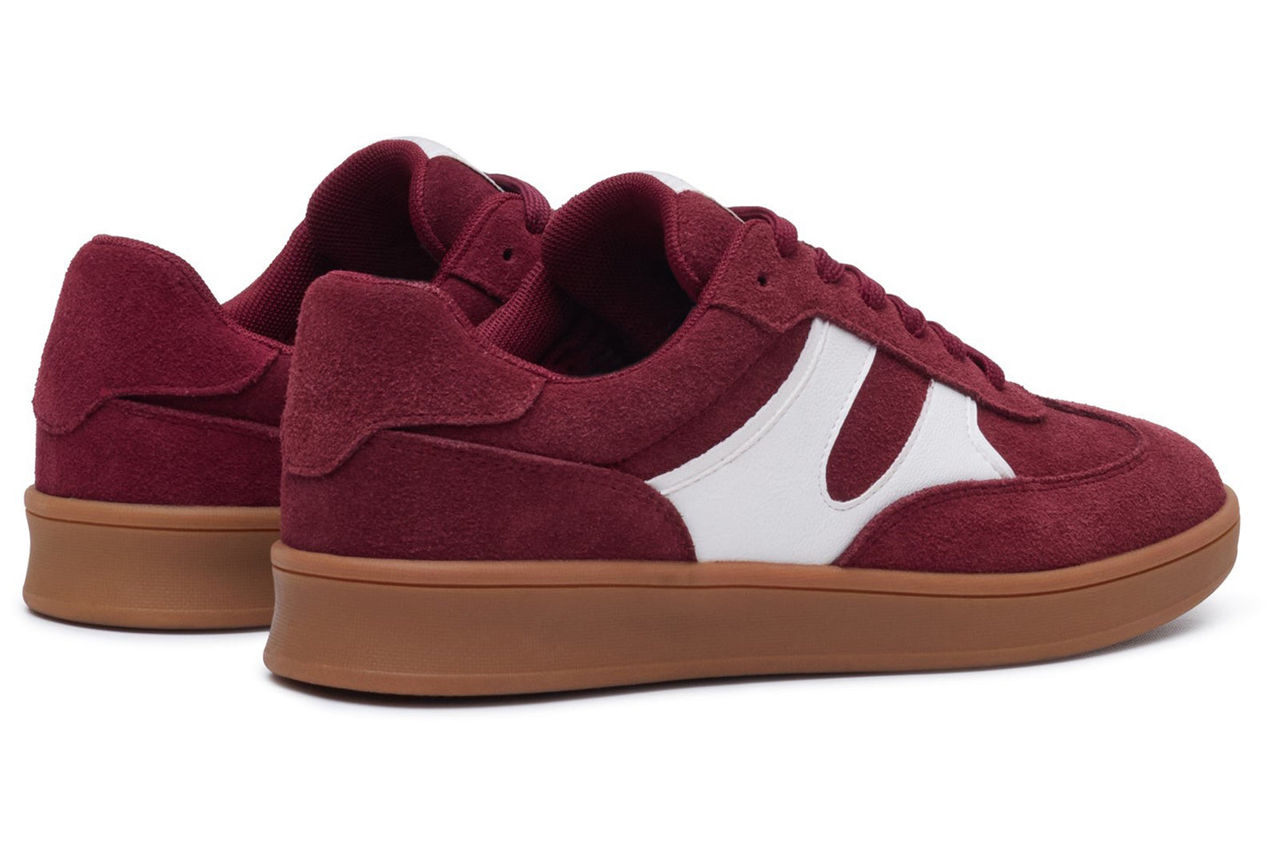 Hush Puppies Maura Bordeaux Womens Fashion Trainers