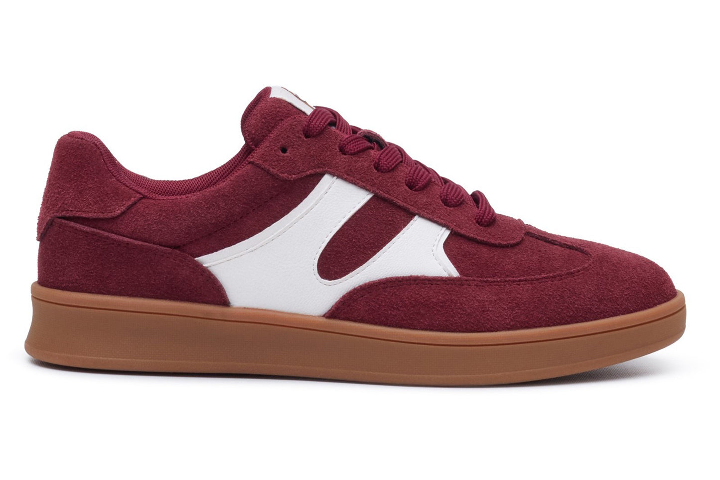Hush Puppies Maura Bordeaux Womens Fashion Trainers
