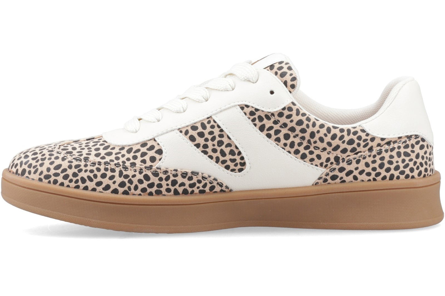 Hush Puppies Maura Textile Cheetah Womens Fashion Trainers