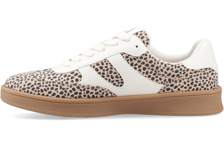Hush Puppies Maura Textile Cheetah Womens Fashion Trainers