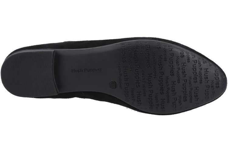 Hush Puppies Melissa Strap Black Womens Shoes