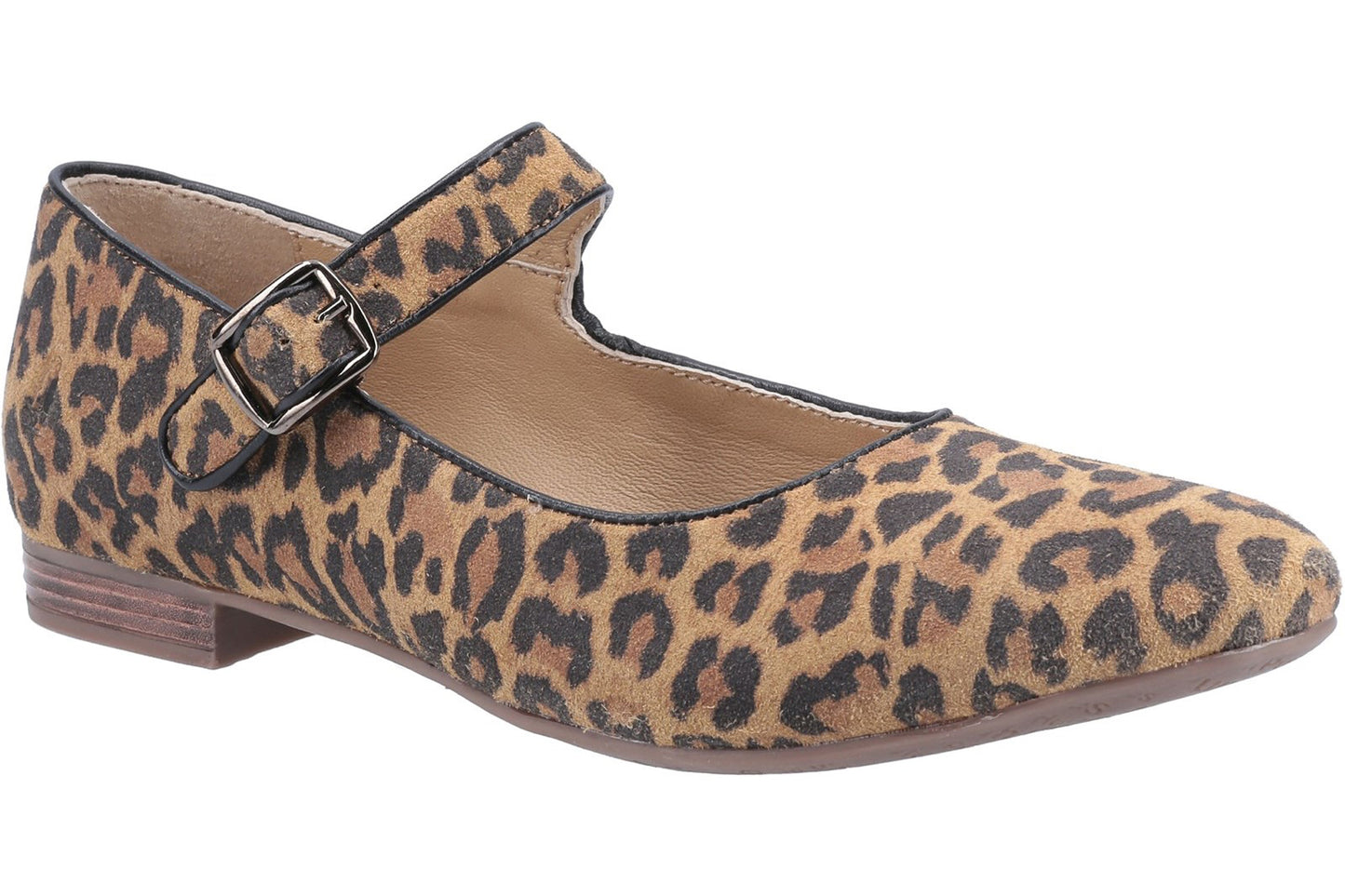 Hush Puppies Melissa Strap Leopard Womens Shoes