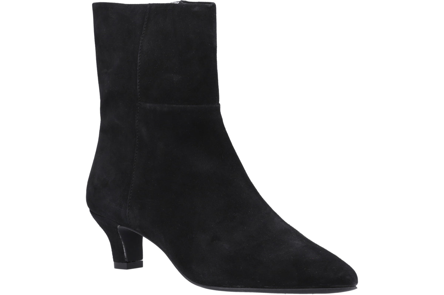 Hush Puppies Nahla Kitten Heel Boot Black Womens Boots