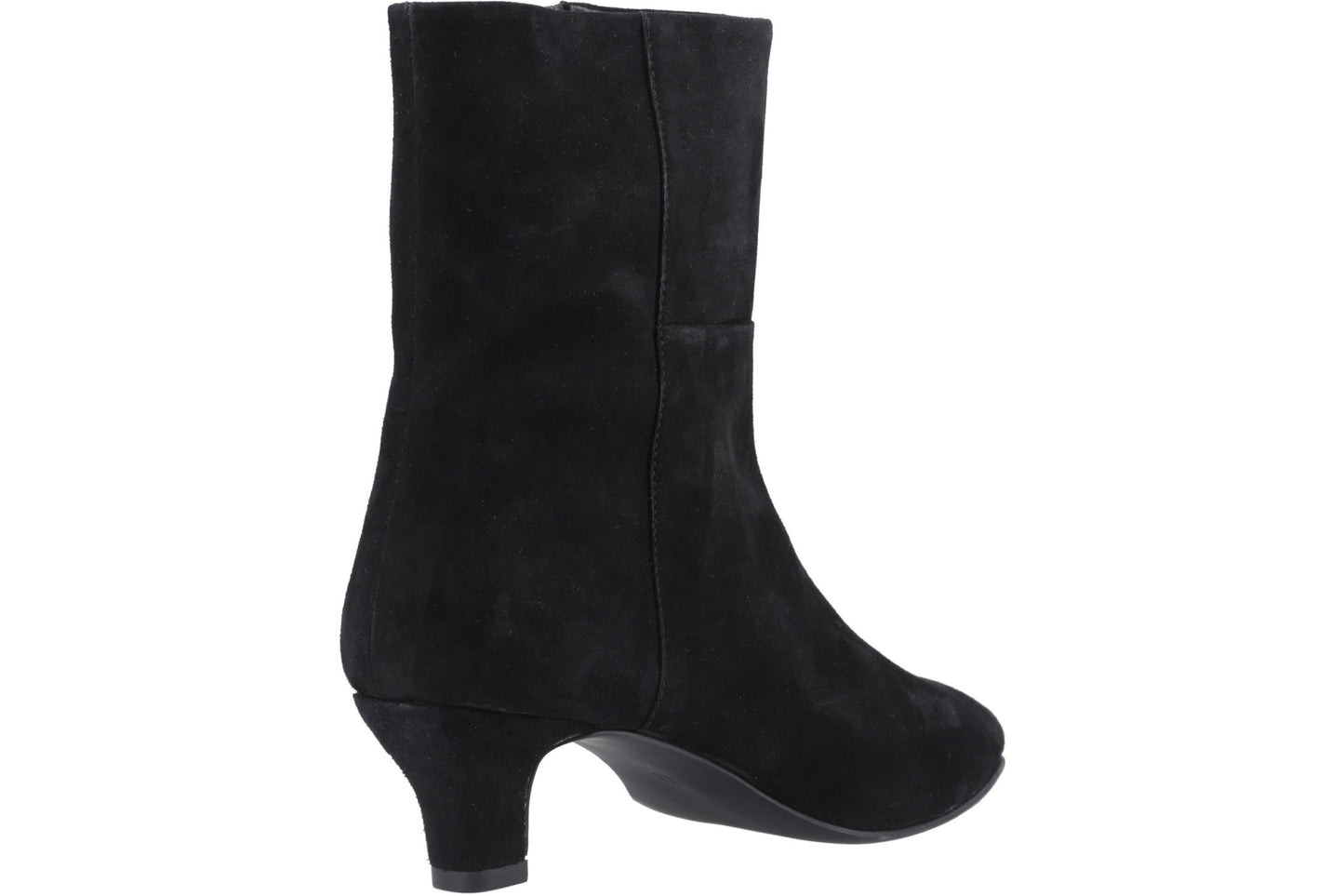 Hush Puppies Nahla Kitten Heel Boot Black Womens Boots