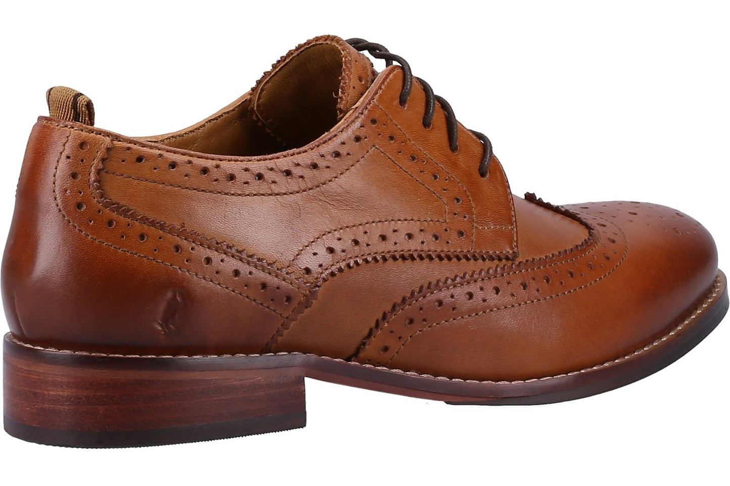 Hush Puppies Natalia Brogue Tan Womens Shoes