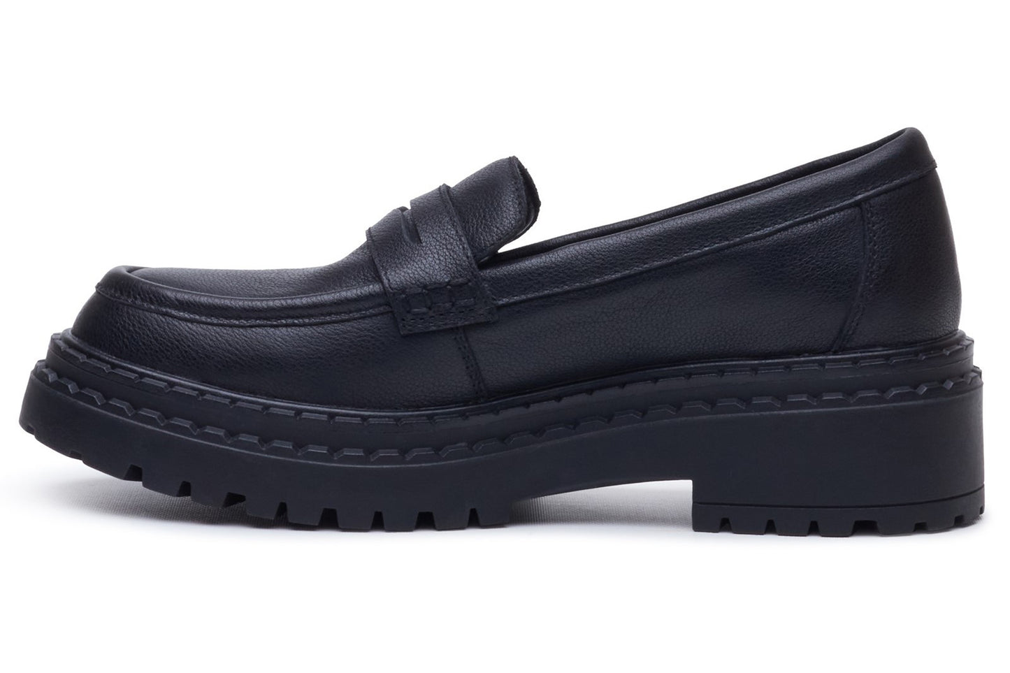 Hush Puppies Odessa Loafer Black Womens Shoes