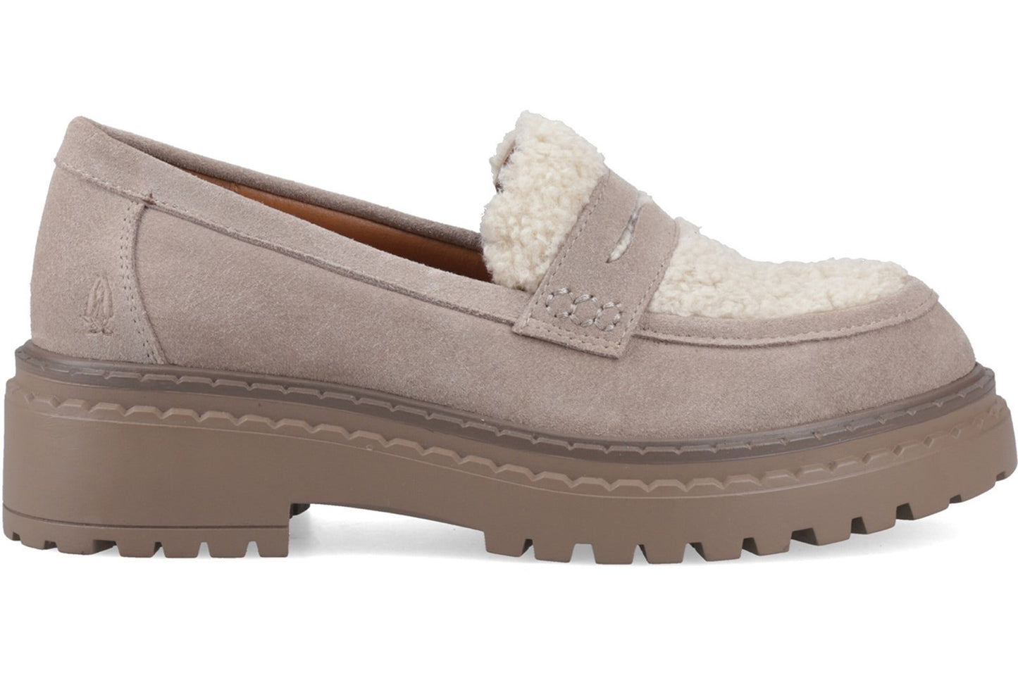 Hush Puppies Odessa Loafer Taupe Womens Shoes