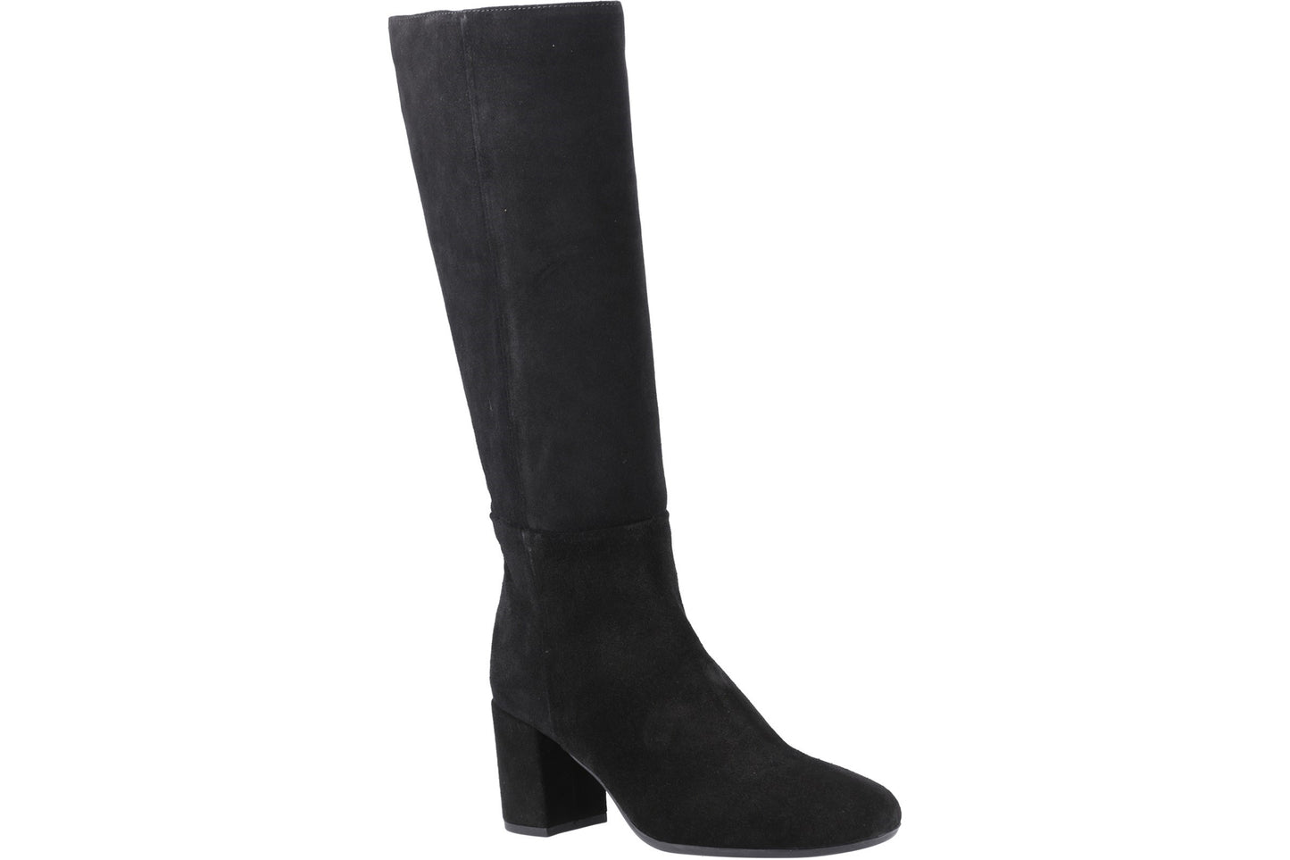 Hush Puppies Oprah Black Suede Womens Boots