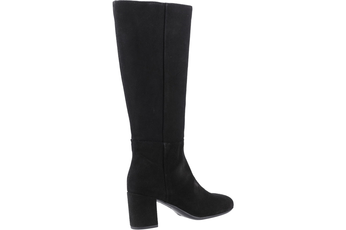 Hush Puppies Oprah Black Suede Womens Boots
