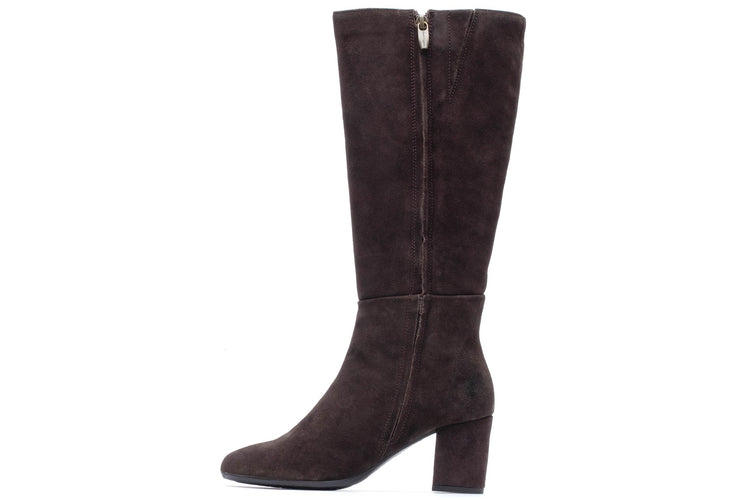 Hush Puppies Oprah Chocolate Suede Womens Boots