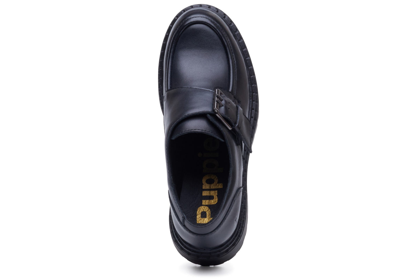 Hush Puppies Orla Monk Shoe Black Womens Shoes