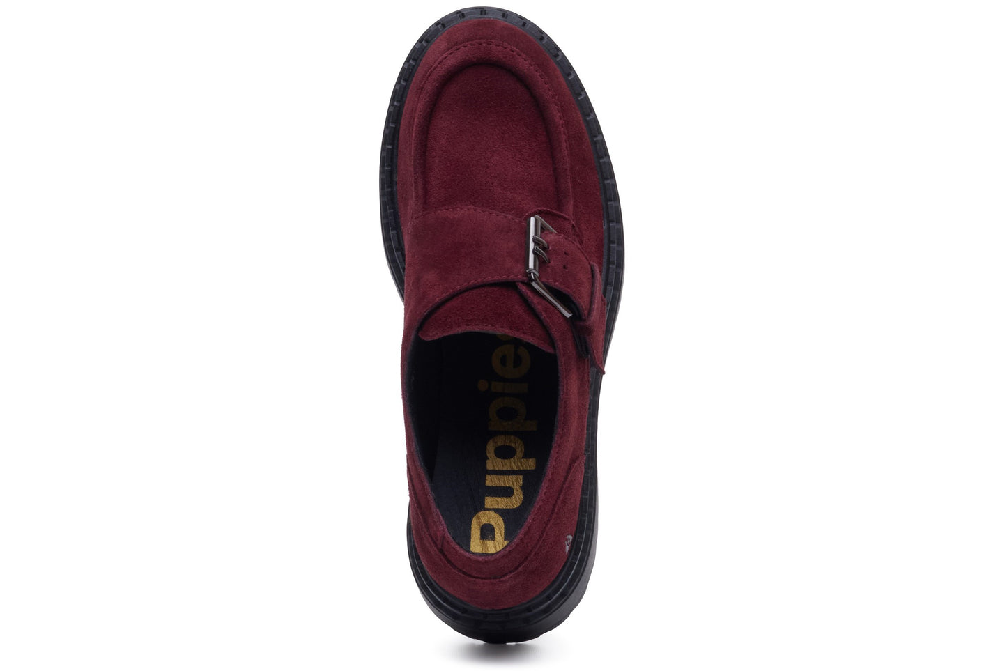 Hush Puppies Orla Monk Shoe Bordo Womens Shoes