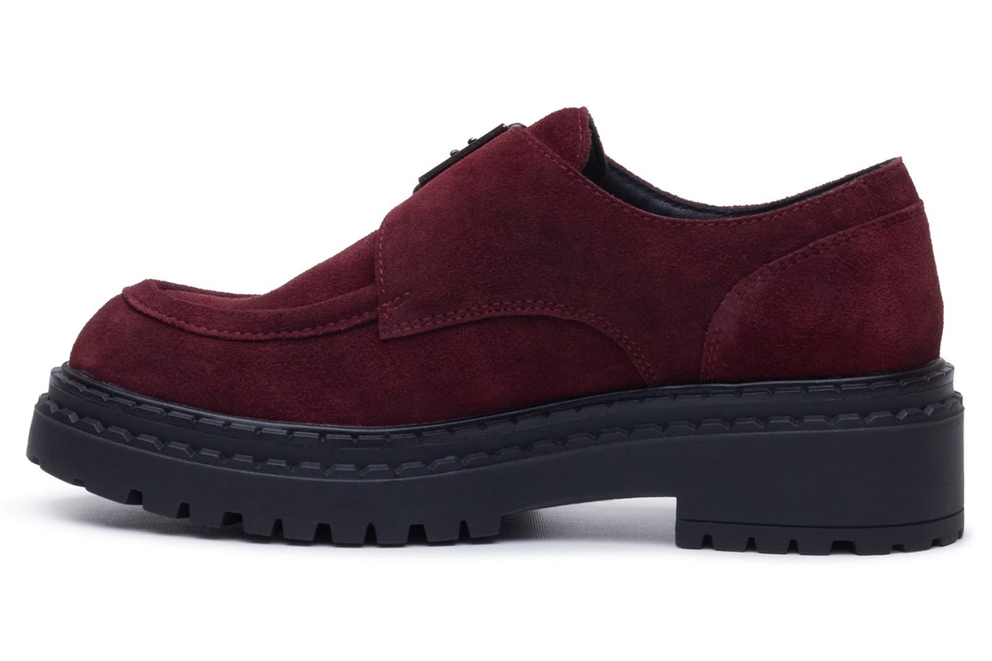 Hush Puppies Orla Monk Shoe Bordo Womens Shoes
