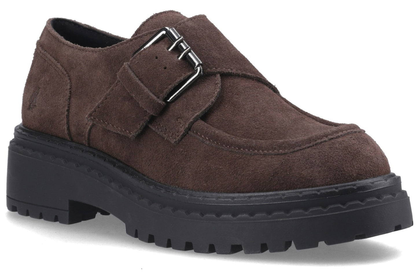 Hush Puppies Orla Monk Shoe Chocolate Womens Shoes