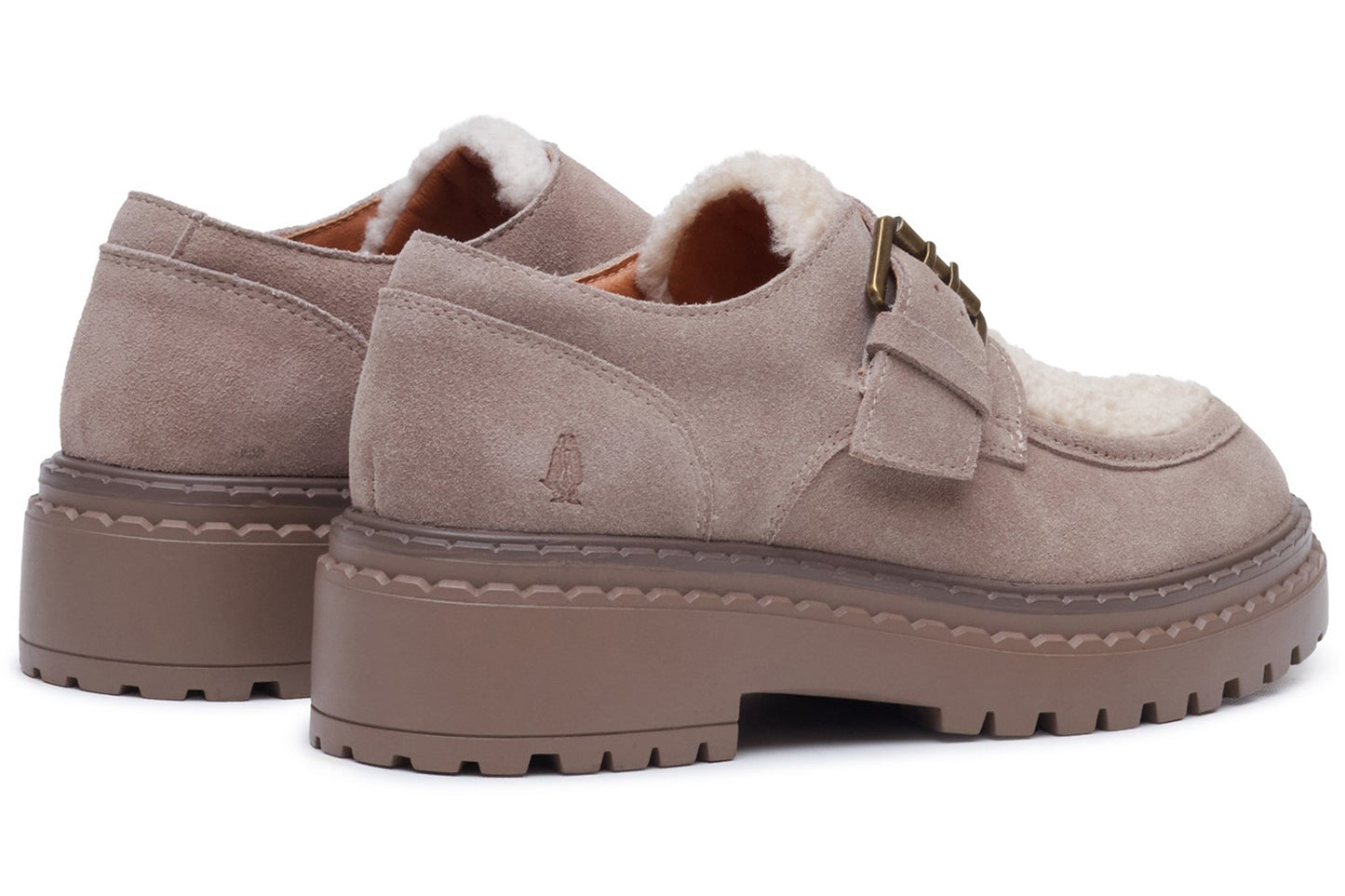 Hush Puppies Orla Monk Shoe Taupe Womens Shoes