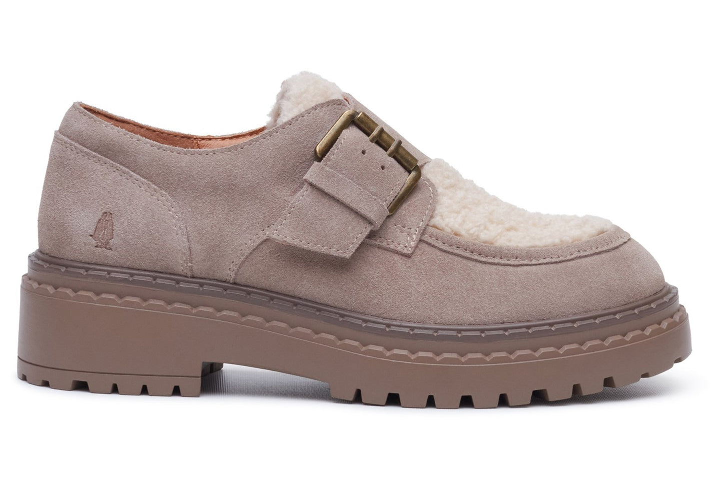 Hush Puppies Orla Monk Shoe Taupe Womens Shoes