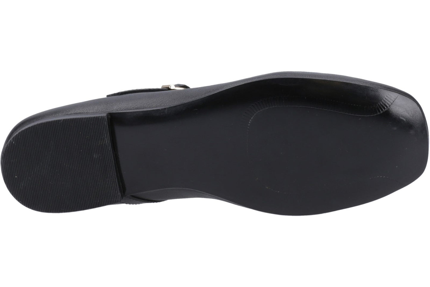 Hush Puppies Pasha Black Leather Womens Shoes