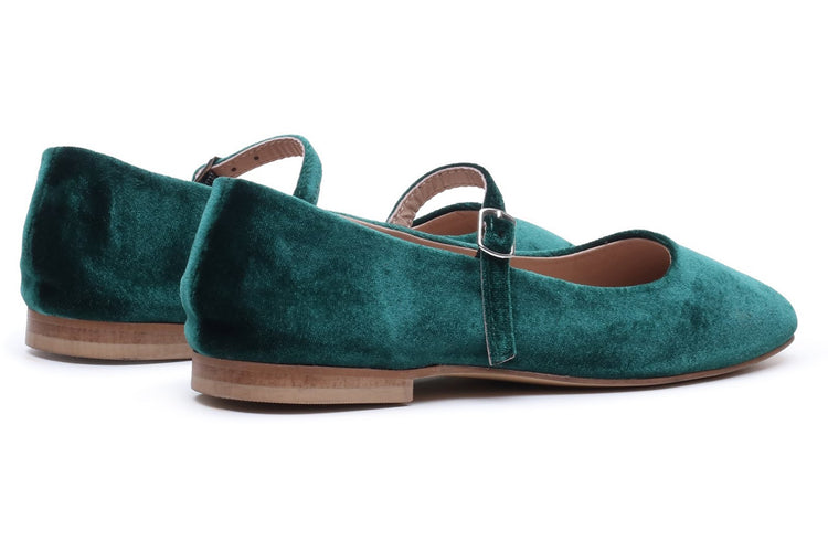Hush Puppies Pasha Velvet Jade Womens Shoes