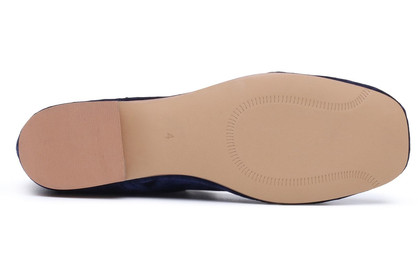 Hush Puppies Pasha Velvet Navy Womens Shoes