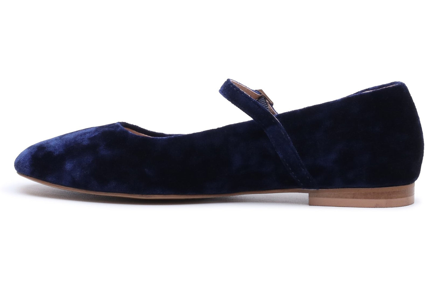 Hush Puppies Pasha Velvet Navy Womens Shoes