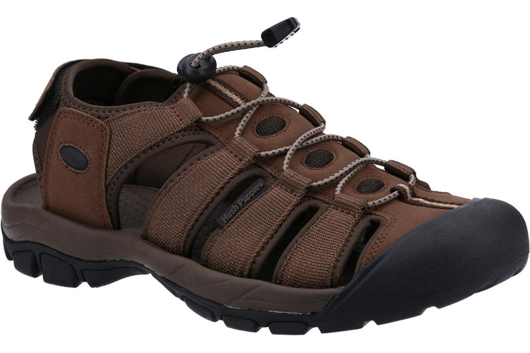 Hush Puppies Peru Brown Mens Sandals