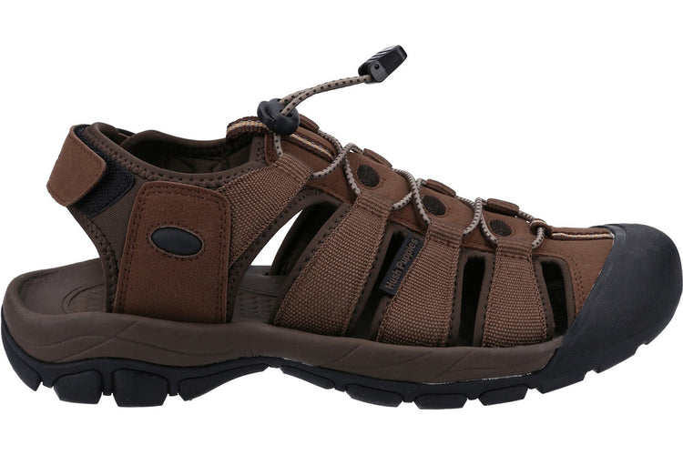 Hush Puppies Peru Brown Mens Sandals