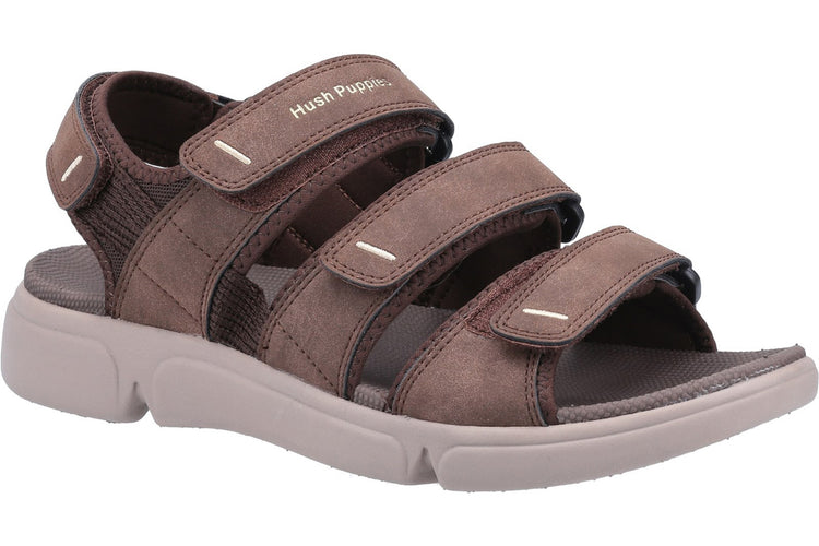 Hush Puppies Raul Brown Mens Sandals