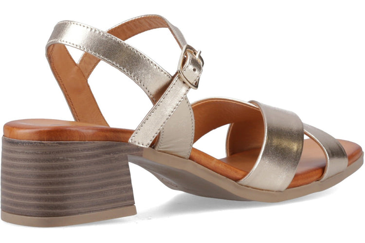 Hush Puppies Regina Heel Gold Womens Sandals