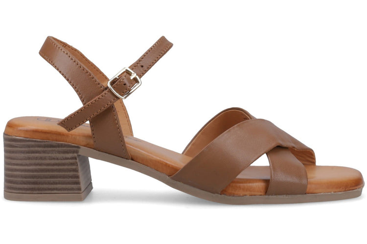 Hush Puppies Regina Heel Tan Womens Sandals