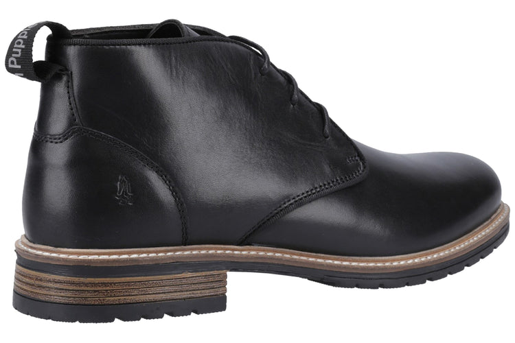 Hush Puppies Ricky Black Mens Boots
