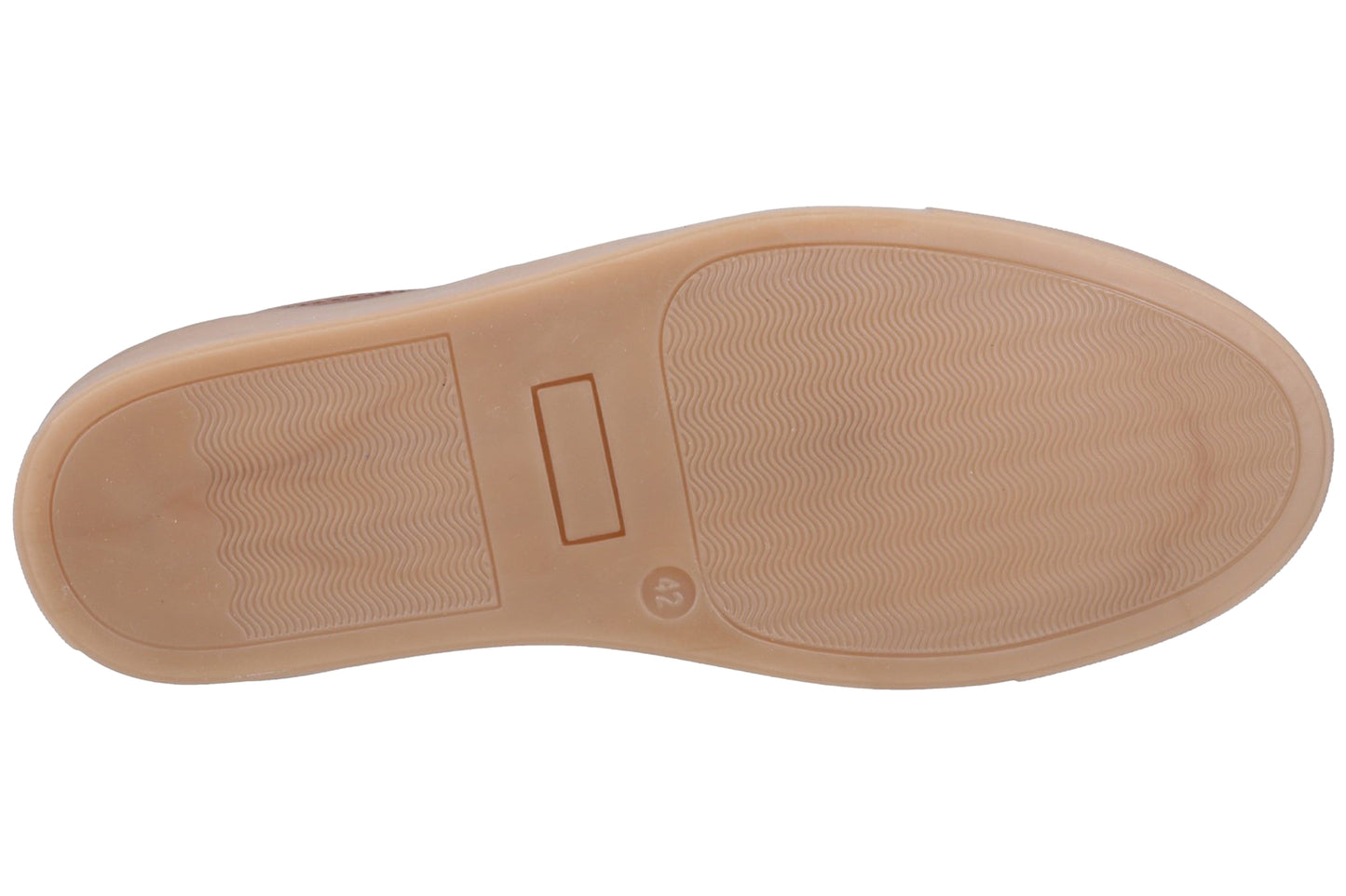 Hush Puppies Riley Tan Mens Trainers