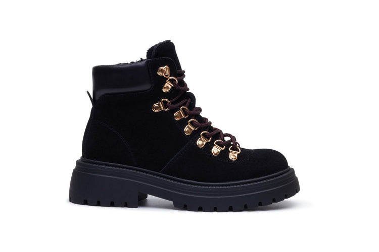 Hush Puppies Robyn Black Womens Boots