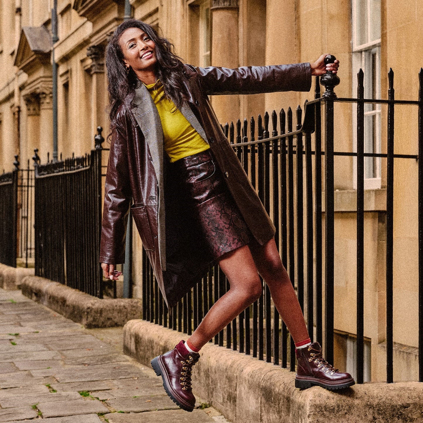 Hush Puppies Robyn Bordeaux Womens Boots