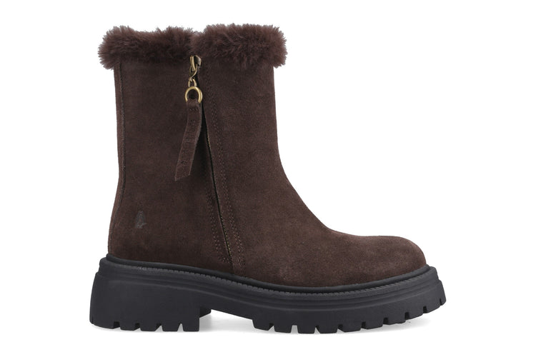 Hush Puppies Rosalind Chocolate Womens Boots