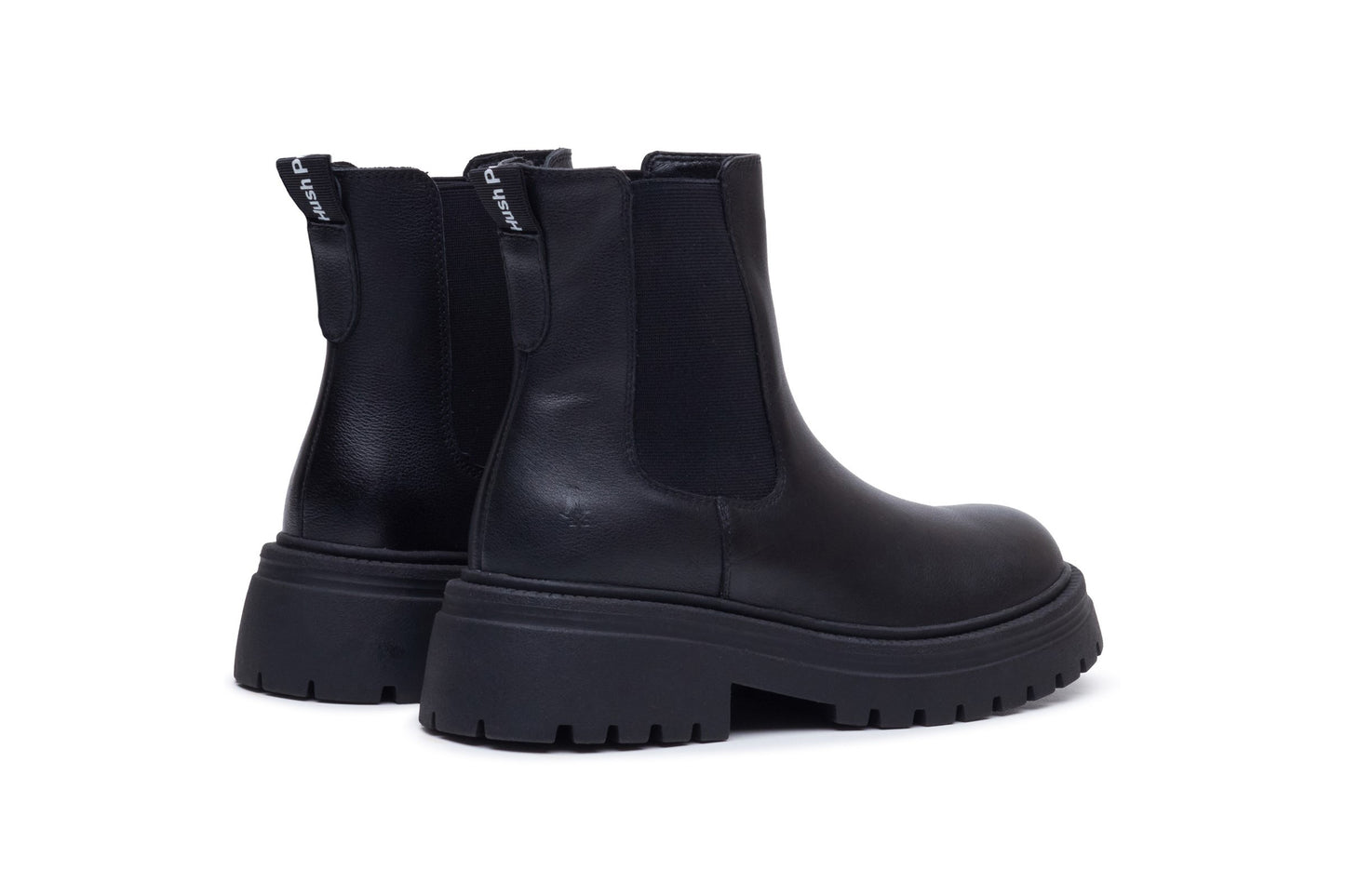 Hush Puppies Rose Black Womens Boots