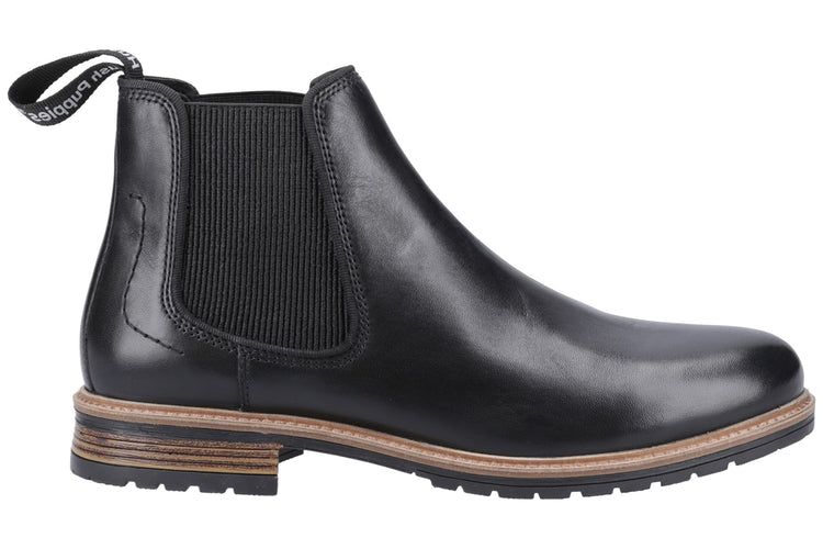 Hush Puppies Russell Black Mens Boots