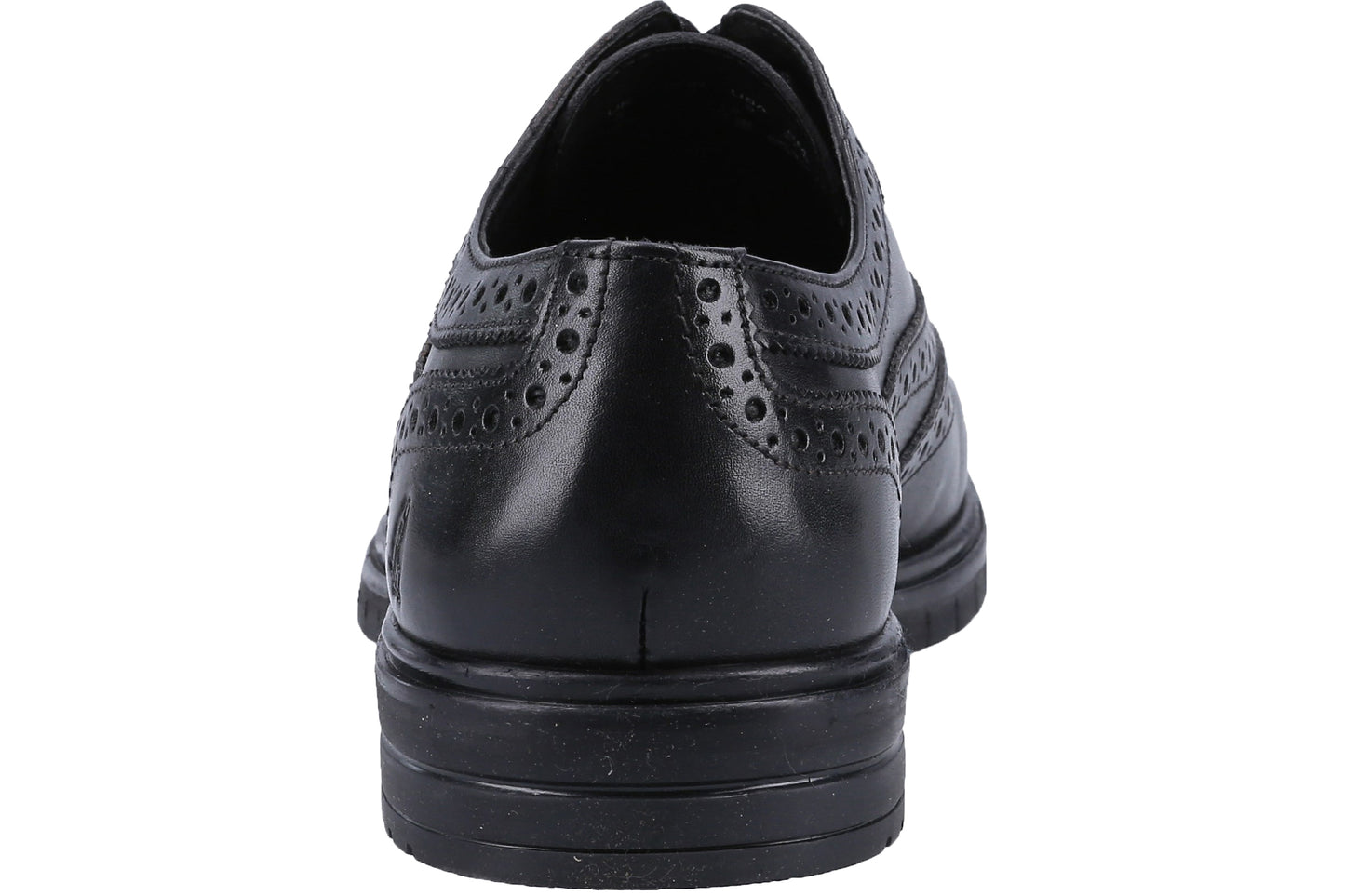 Hush Puppies Santiago Black Mens Shoes