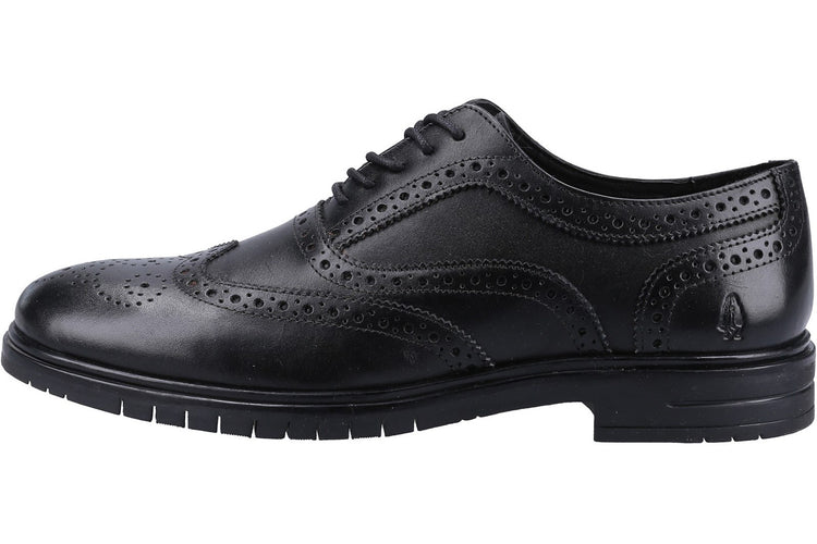 Hush Puppies Santiago Black Mens Shoes