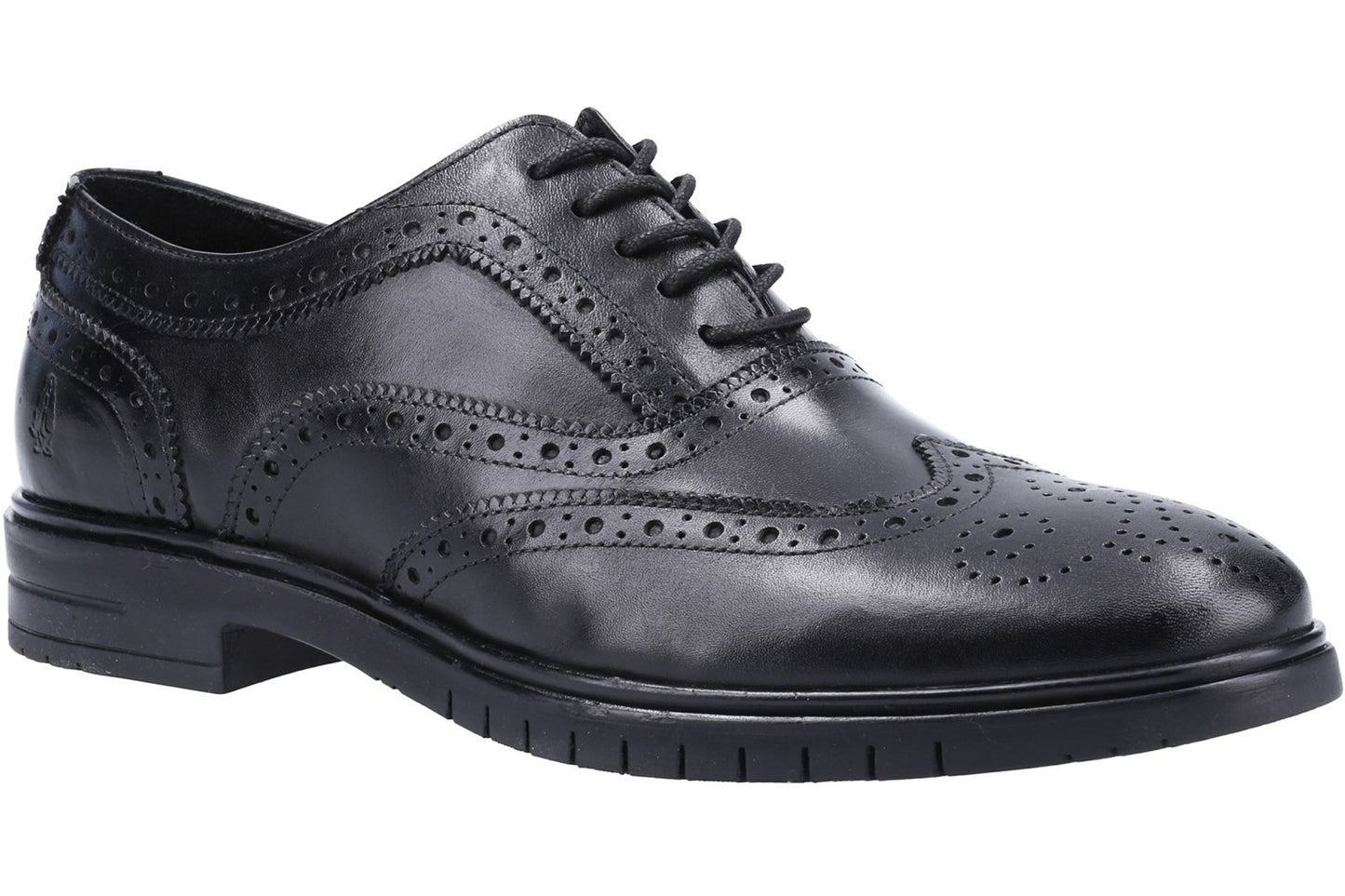 Hush Puppies Santiago Black Mens Shoes