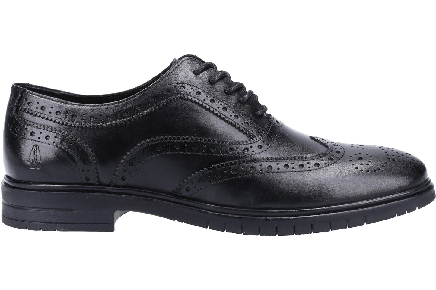 Hush Puppies Santiago Black Mens Shoes