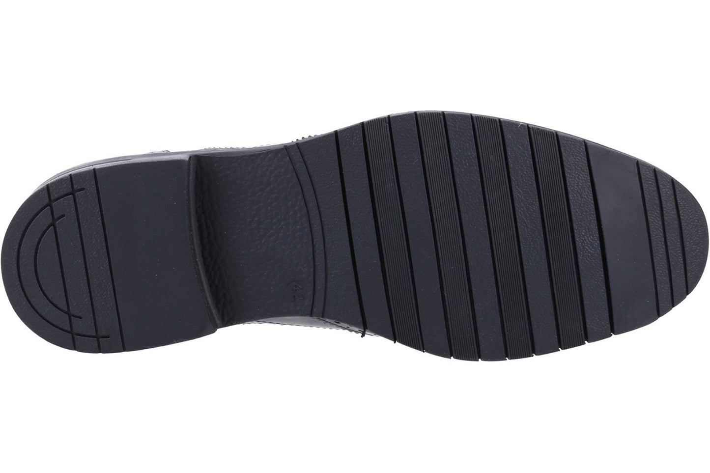 Hush Puppies Santiago Black Mens Shoes