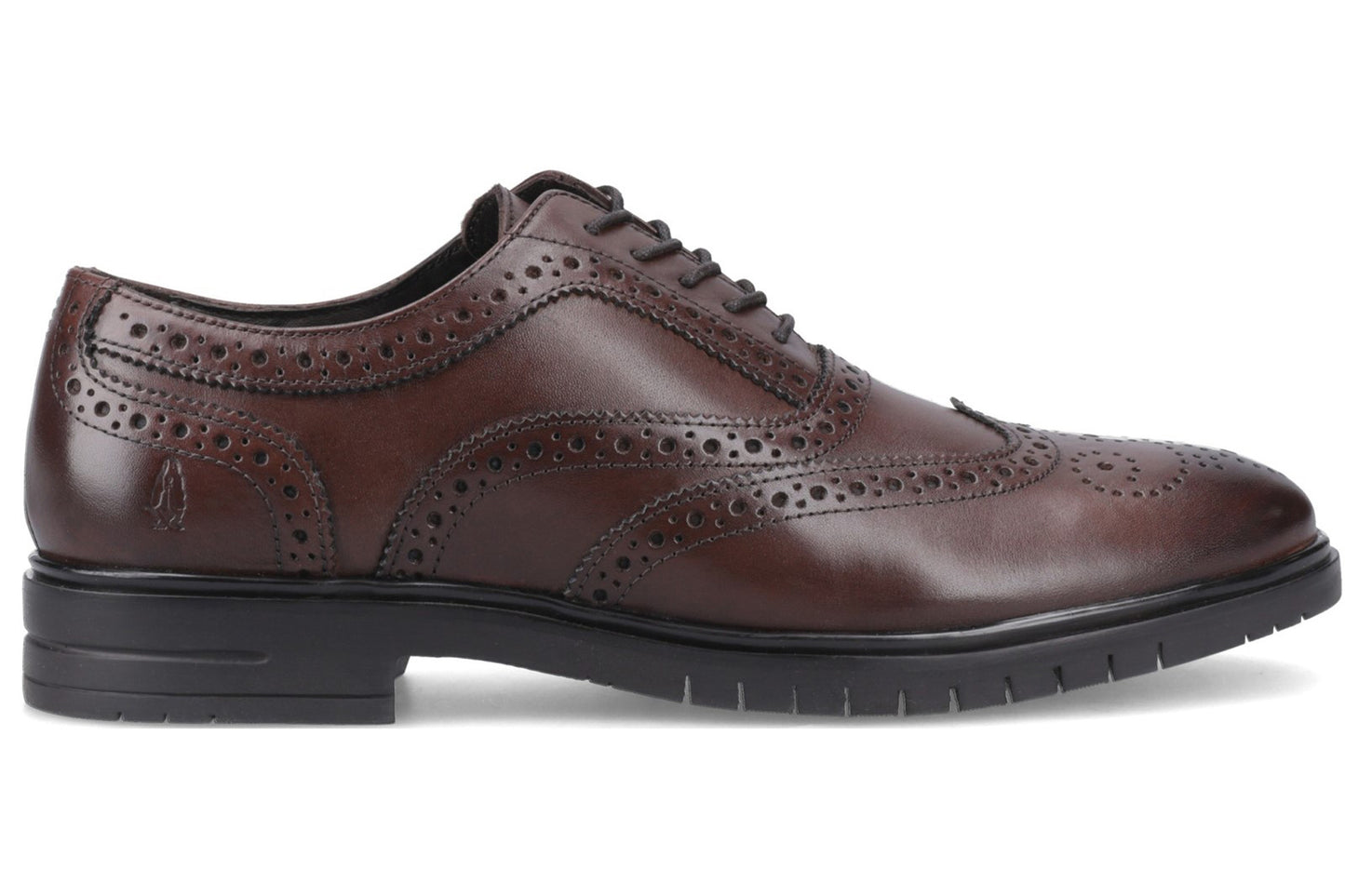 Hush Puppies Santiago Brown Mens Shoes