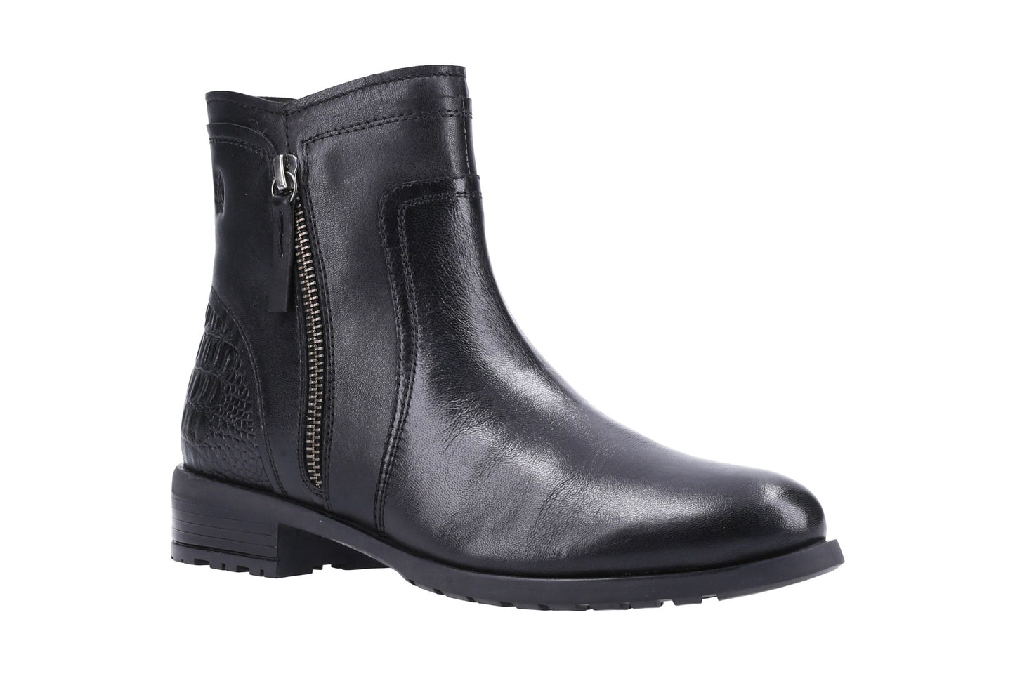 Hush Puppies Scarlett Black Womens Boots