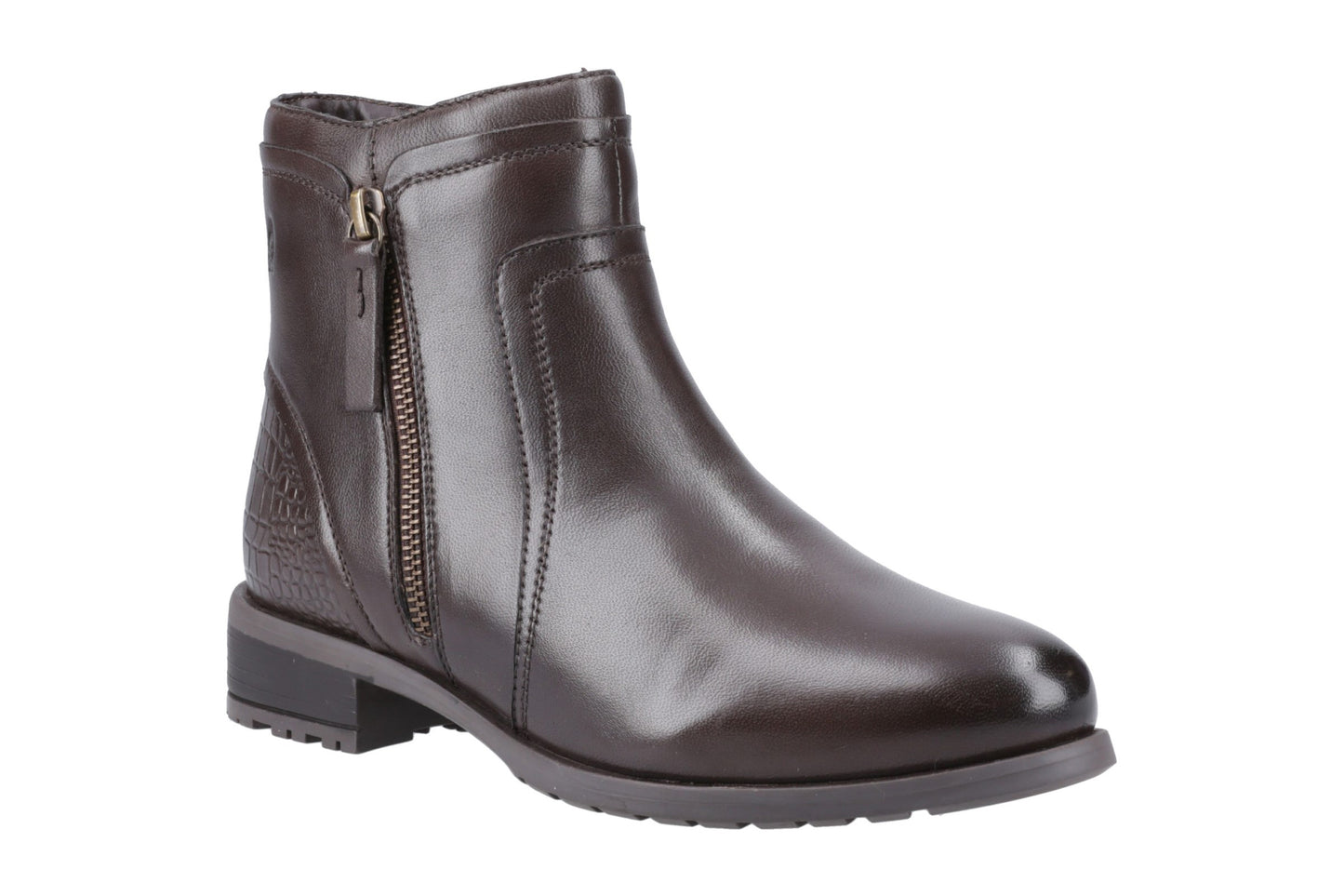 Hush Puppies Scarlett Brown Womens Boots
