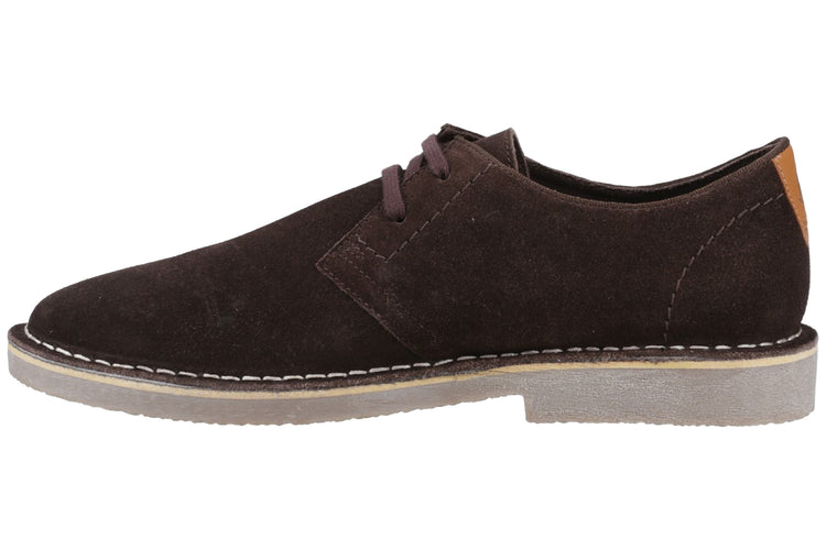 Hush Puppies Scout Chocolate Mens Shoes