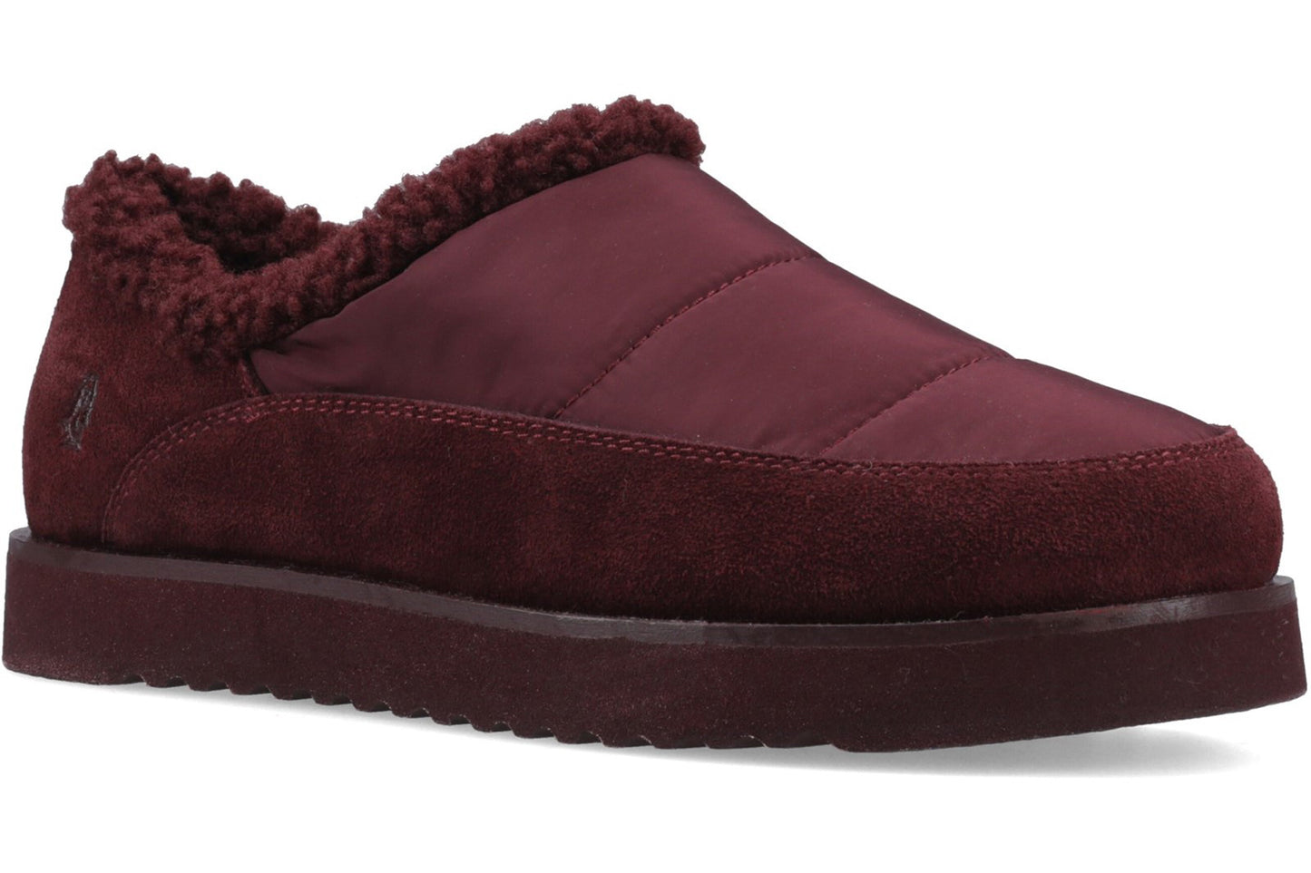 Hush Puppies Susie Burgundy Womens Slippers