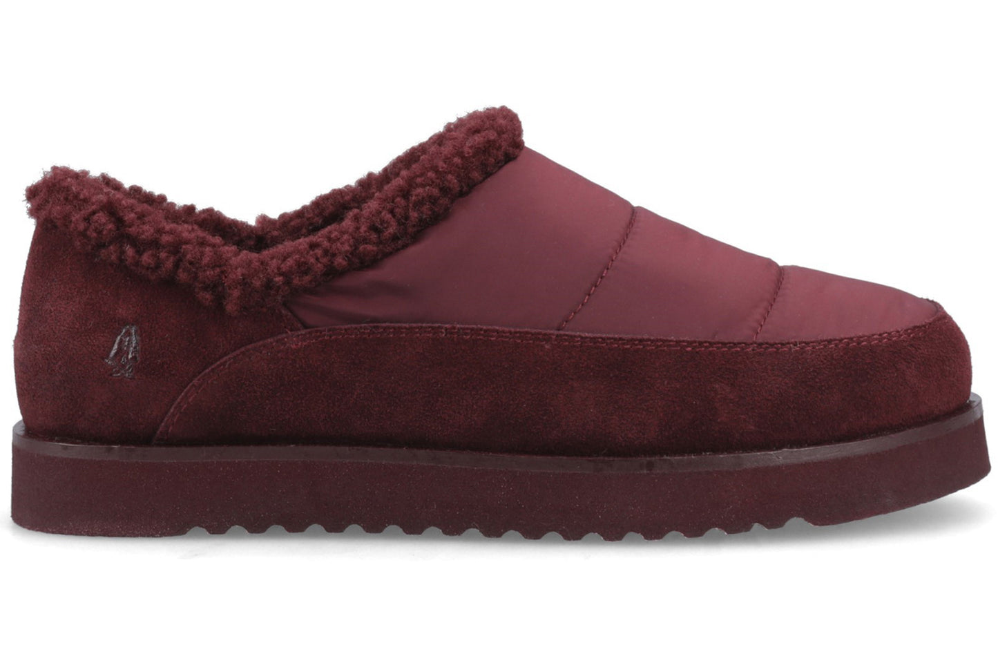 Hush Puppies Susie Burgundy Womens Slippers