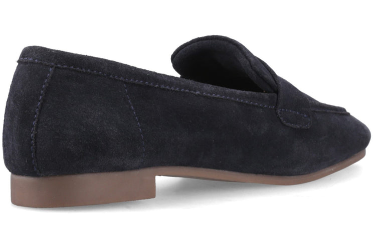 Hush Puppies Sutton Loafer Navy Suede Womens Shoes