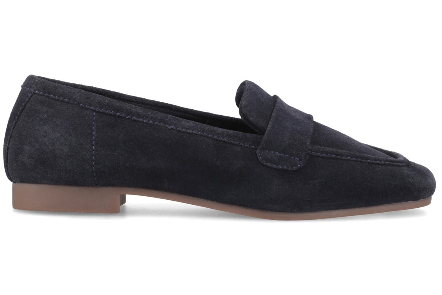 Hush Puppies Sutton Loafer Navy Suede Womens Shoes