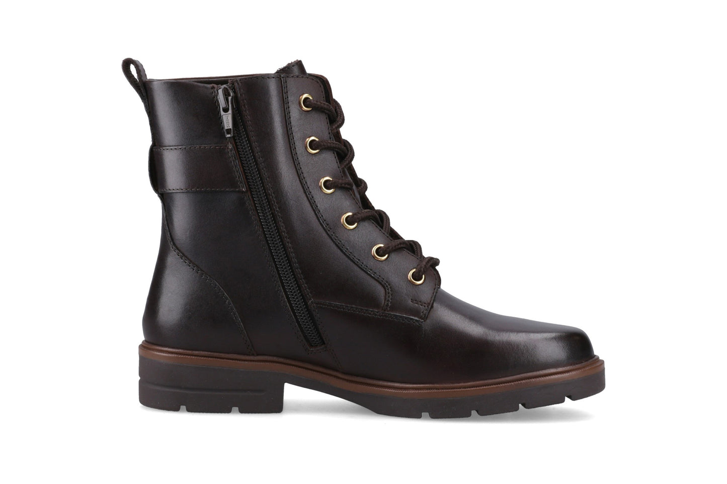 Hush Puppies Teagan Brown Womens Boots